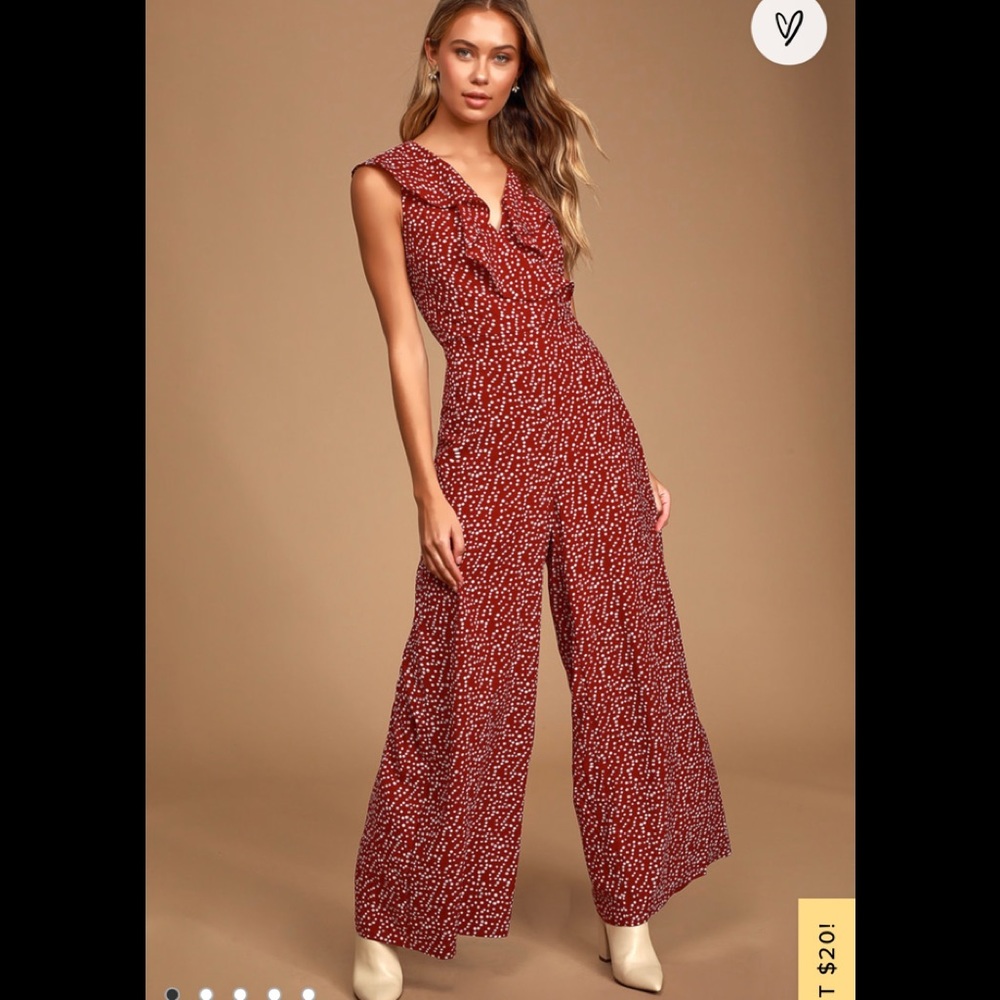 Polka dot romper